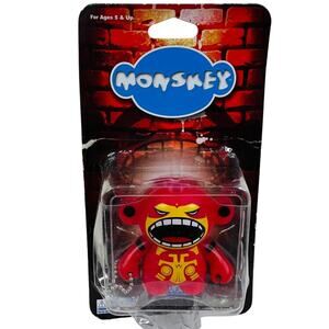 5 for $25| Bigatron Monskey Levon Keychain Collectible‎ Urban Vinyl Figure 2.5"